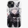 Prelude Lappland Arknights Dark Power Anime Wolf Aura Strength Iphone Case