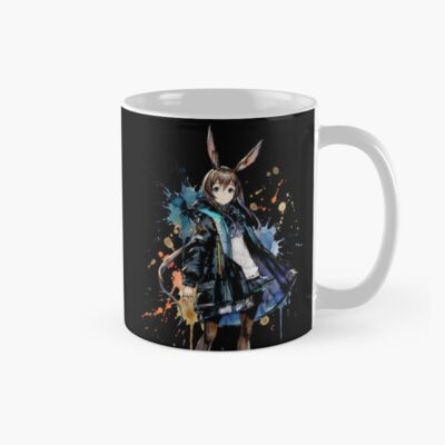 Amiya Arknights Ink Gaming Graphic Tee Mug