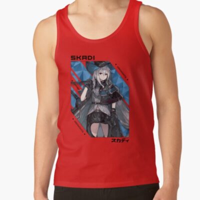 Skadi Arknights V 1 Black Ver Tank Top