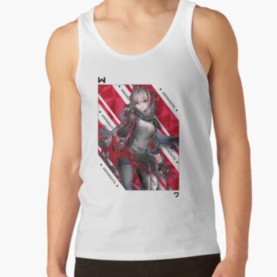 W Arknights V 1 Black Ver Tank Top