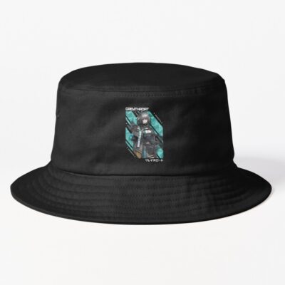 Greythroat Arknights V 1 White Ver Bucket Hat