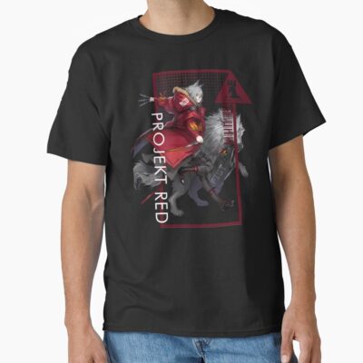Arknights Projekt Red Character Portrait 1 T-shirt