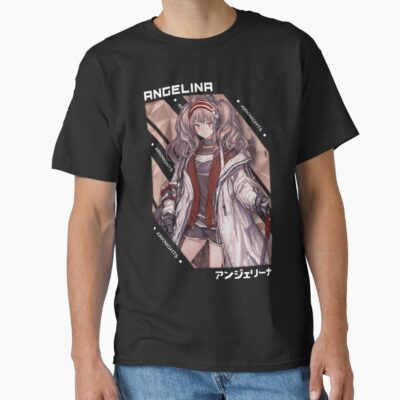 Angelina Arknights V 1 White Ver T-shirt