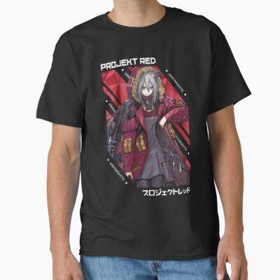 Projekt Red Arknights V 1 White Ver T-shirt