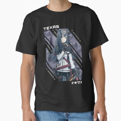 Texas Arknights V 1 White Ver T-shirt