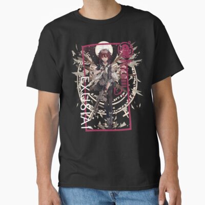 Arknights Exusiai Character Portrait T-shirt