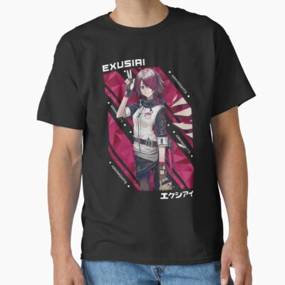 Exusiai Arknights V 1 White Ver T-shirt
