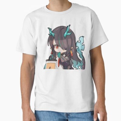 Chibi Dusk Arknights T-shirt