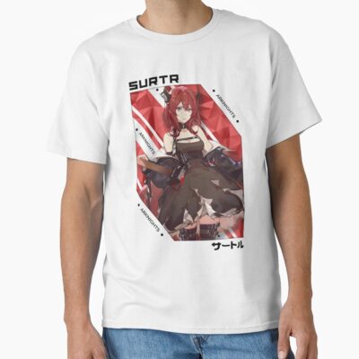 Surtr Arknights V 1 Black Ver T-shirt