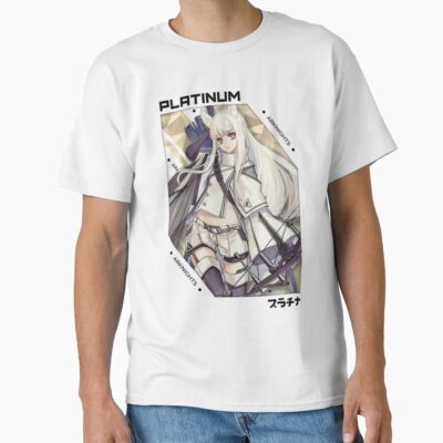 Platinum Arknights V 1 Black Ver T-shirt