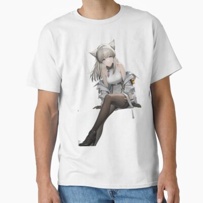 Perlica Sitting Arknights T-shirt