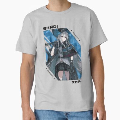 Skadi Arknights V 1 Black Ver T-shirt