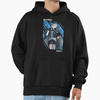 Skadi Arknights V 1 White Ver Hoodie