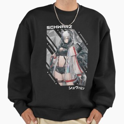 Schwarz Arknights V 1 White Ver Sweatshirt