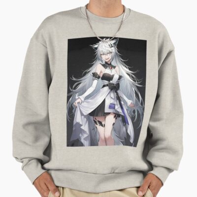 Lappland Arknights Prelude To Dawn Wolf Queen Elegant Darkness Sweatshirt