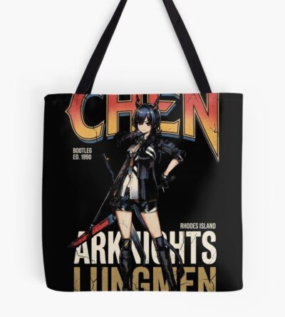 Chen Arknights Bootleg Gaming Graphic Tee Tote Bag