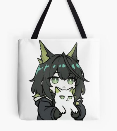Arknights Mon3tr Holding Cat Tote Bag