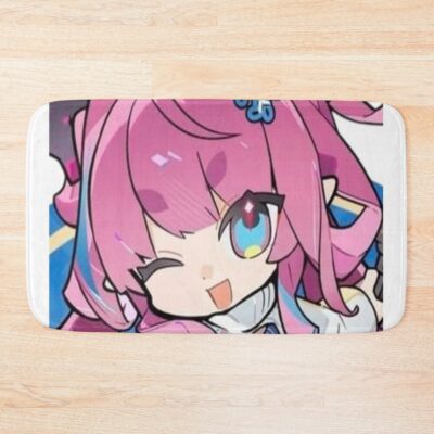 Chibi Yvonne Wink Arknights Bath Mat