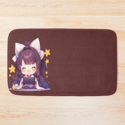 Takao Azur Lane Anime Hoshiguma Arknights Game Chibi Cute Gamer Bath Mat