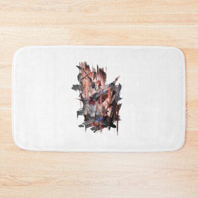 Laevatain From Arknights Endfield Bath Mat