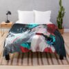 Skadi Arknights Prelude To Dawn Anime Girl Witch Night Ocean Fantasy Throw Blanket