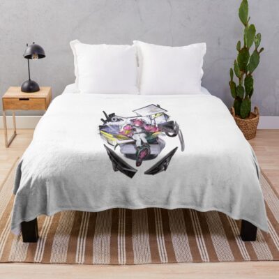 Yvonne From Arknights Endfield Throw Blanket