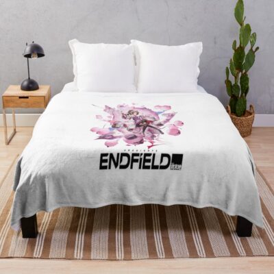 Ardelia From Arknights Endfield Throw Blanket