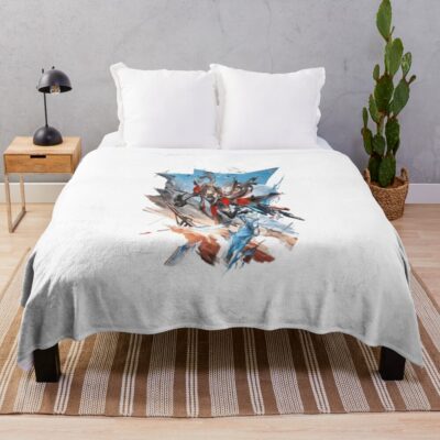 Gilberta From Arknights Endfield Throw Blanket