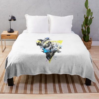 Endministrator From Arknights Endfield Throw Blanket
