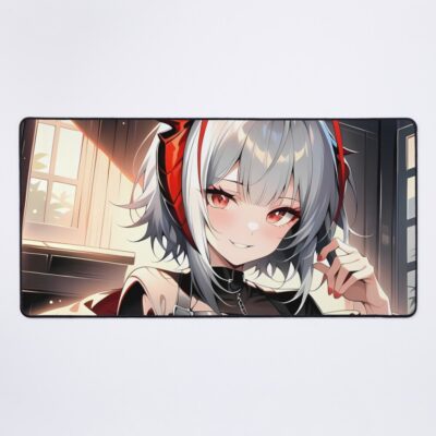 Prelude W Arknights Streetwear Rebel Anime Girl Waifu Mouse Pad