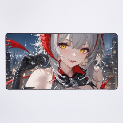 Prelude W Arknights Vampire Night City Glamour Mouse Pad