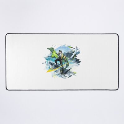 Alesh From Arknights Endfield Mouse Pad