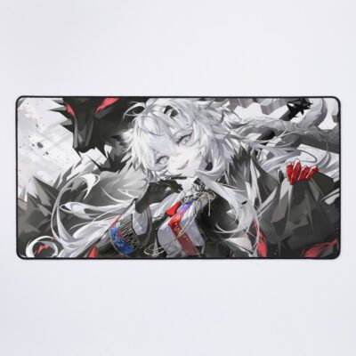 Prelude Lappland Arknights Game Girl Waifu Wolf Spirit Darkness Chaos Mouse Pad