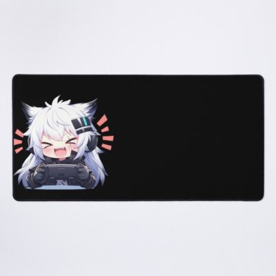 Lappland Arknights Prelude Dawn Masaomi Kida Durarara Anime Chibi Gamer Cute Mouse Pad