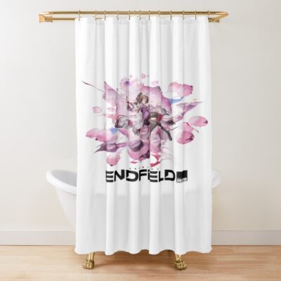 Ardelia From Arknights Endfield Shower Curtain
