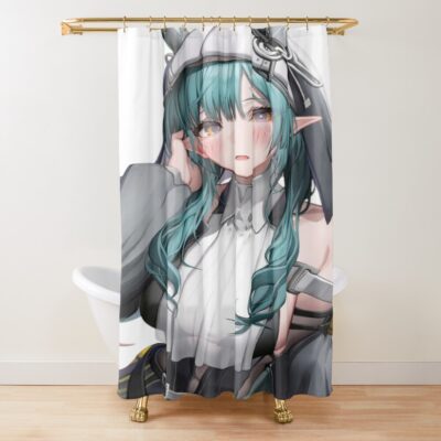 Arknights Xaihi Blushes Shower Curtain