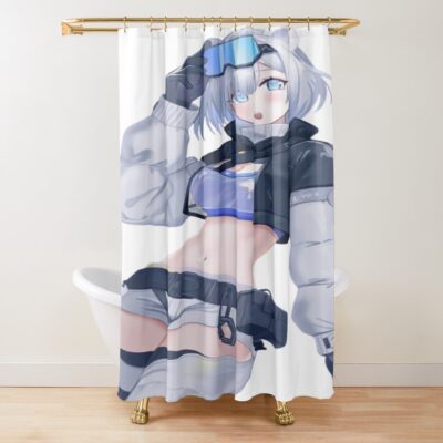 Arknights Aurora Shower Curtain