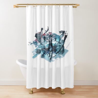 Xaihi From Arknights Endfield Shower Curtain