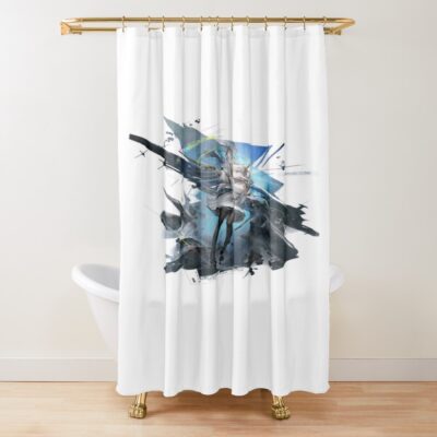 Perlica From Arknights Endfield Shower Curtain