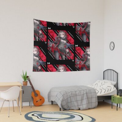 W Arknights V 1 White Ver Tapestry