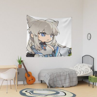 Chibi Perlica Arknights Tapestry