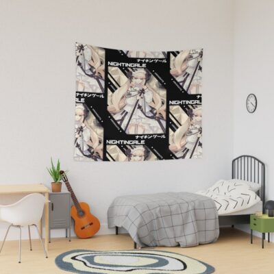 Nightingale Arknights V 1 White Ver Tapestry