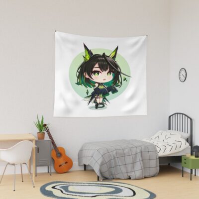 Arknights Mon3tr Chibi Tapestry