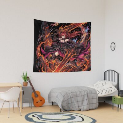 Arknights Endfield Laevatein Qingming Sword Silent Fury Tapestry