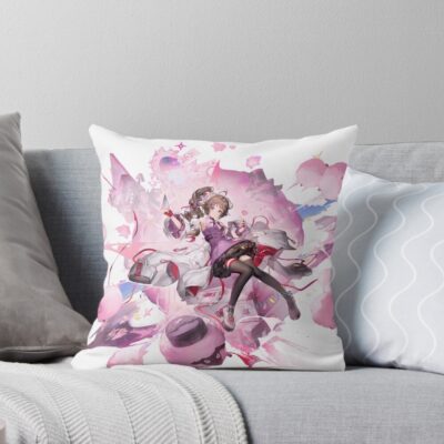 Ardelia Arknights Throw Pillow