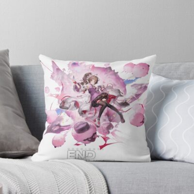 Ardelia From Arknights Endfield Throw Pillow