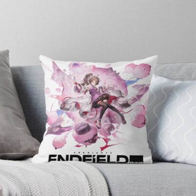Basic Ardelia From Arknights Endfield Throw Pillow