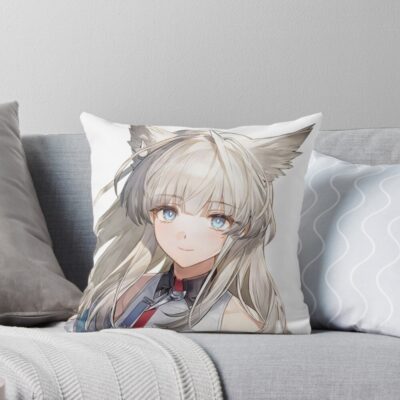 Arknights Perlica Smiles Throw Pillow