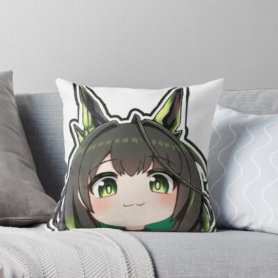 Arknights Chibi Mon3tr Throw Pillow