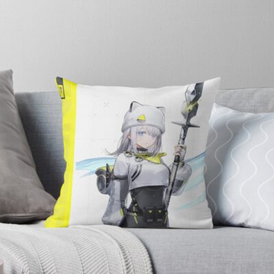 Estella Official Poster Arknights Endfield Throw Pillow